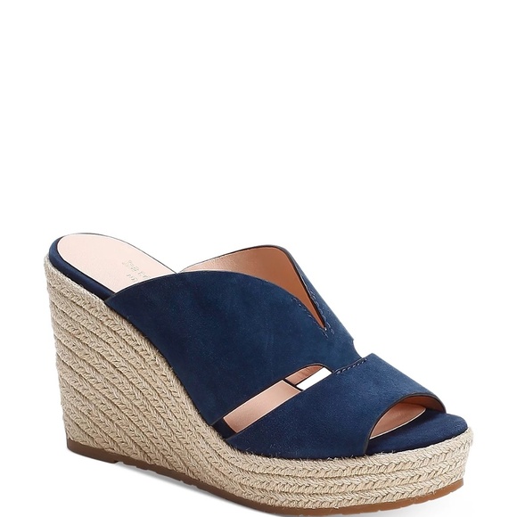 KATE SPADE New York Women's Tropez Espadrille Wedge Sandals - Size 8.5 - Picture 1 of 10